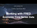 - Working with FRB Economic Data FRED