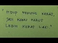 Lagu CATATAN DIRI ‼️ KUMPULAN KATA BIJAK TERBAIK ( KERASNYA KEHIDUPAN )