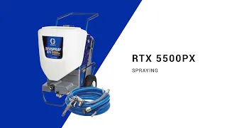 TexSpray RTX 5500PX Tutorial how to spray with your sprayer