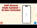 Mastering Swift Closures A Comprehensive Guide