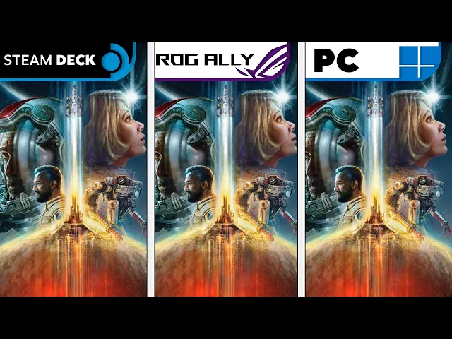 Starfield | PC Settings &amp; DLSS Mod Comparison | Rog Ally, Steam Deck &amp; RTX 30/40 Benchmarks