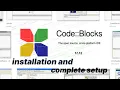 how to install and setup code block in windows