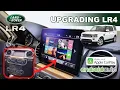 Lagu HOW TO TRANSFORM LAND ROVER DISCOVERY 4 LR4 Android Screen Apple Carplay Android Auto Google Maps