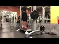 Elevated RDL on Smith machine Thompson Nutrition Training