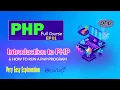 PHP INTRODUCTION HOW TO RUN A PHP PROGRAM Episode 01 Very easy learning in telugu