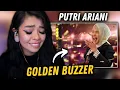 Download Lagu Putri Ariani Receives the GOLDEN BUZZER | AGT 2023 AUDITIONS | REACTION