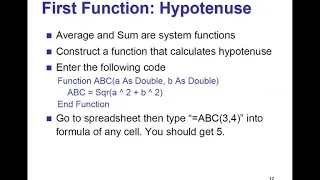 Excel VBA - ABC function