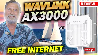 Wavlink AX3000 Review.  How to Get Internet on Your Boat Free