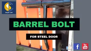 Barrel Bolt