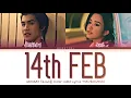 JAONAAY Ft. Juné - แปะหัวใจ (14thFeb) Lyrics Thai/Rom/Eng