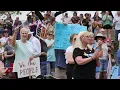 Hundreds rally in downtown Waco to protest Trump policies April 27 2025
