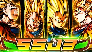 THIS IS SUPER SAIYAN 3! (green) | Dragon Ball Legends