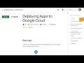 Deploying Apps to Google Cloud