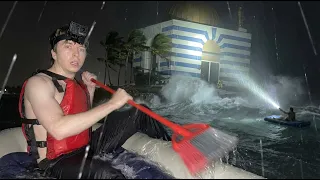 We Snuck Onto Epstein’s Island During a Hurricane