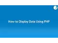 How to Echo in PHP