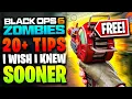 Download Lagu FREE RAY GUN EASTER EGG + 20 MORE PRO TIPS IN BO6 ZOMBIES!