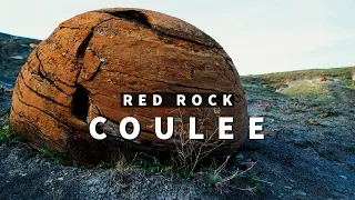 Download The Mystery of the Red Boulders | Red Rock Coulee Natural Area | Alberta Canada 【4K】 MP3