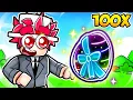 I Hatched 100 Neon Eggs in Pet Simulator X