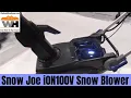 Snow Joe iON 100 Volt 21 inch Snow Blower Battery Powered Commercial Quality Weekend Handyman