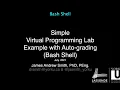VPL Bash example with auto-grading