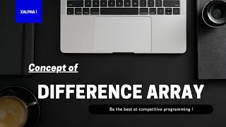Difference Array Technique used in Competitive Programming Multiple Range Updates in O q n