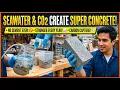 Seawater CO2 Concrete That Gets Stronger Every Year No Cement Ever