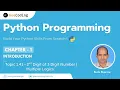 1 41 - Extract 1st 2nd Digit Using Different Logic Python Programming
