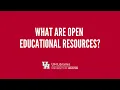 What are Open Educational Resources