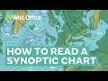 How to read a synoptic weather chart