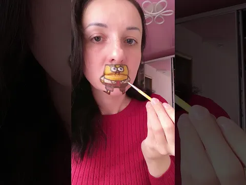 oops 😬 SpongeBob #makeup #funny
