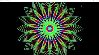 Python Tutorial How To Code Flower Drawing Using Python