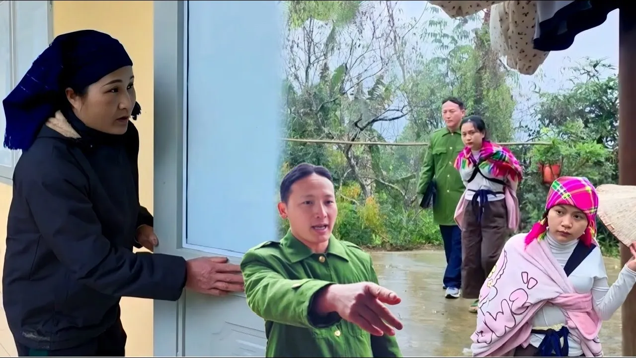 The landowner was too scared to meet with the police, but she was stopped