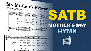 my mother s prayer mothers day hymn satb guide d major