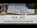 Dorset Vinyl Rail Kits by Durables