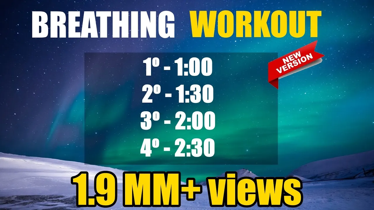 EASY 4 rounds Wim Hof Breathing to OVERCOME 2 minutes retention EASY 4 rounds Wim Hof Breathing to OVERCOME 2 minutes retention