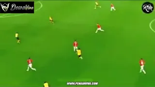 ketika tendangan ronaldo mengenai tiang gawang 