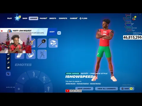 Video Thumbnail: FORTNITE SKIN REVEAL!  🕺⛏️ NOT ENDING UNTIL I WIN