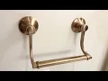 KOHLER Bancroft 9-inch Towel Bar Vibrant Brushed Bronze