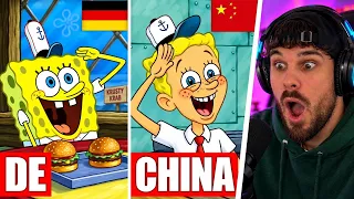 25 Cartoons die ANDERS AUSSEHEN in verschiedenen Ländern