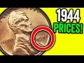 1944 WHEAT PENNIES WORTH MONEY - RARE VALUABLE COINS TO LOOK FOR