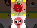 Sprunki incredibox OC Apple, Claire vs memes