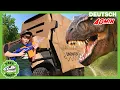 Lagu Dinosaurier-Herausforderung und Flucht mit dem Dinonator! | T-Rex Ranch - Dinosaurier für Kinder