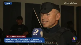 Guarda Municipal de Joinville forma nova equipe após intenso treinamento de semanas