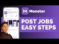How To Post Jobs On Monster