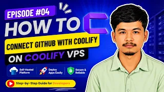 Episode 4 How To Connect Github With Coolify on Coolify VPS Coolify Episodes InPro Revised
