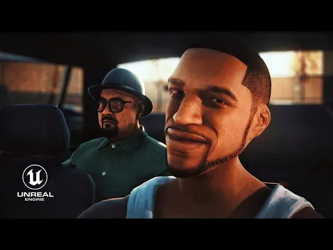 GTA San Andreas Remake - Big Smoke's Order Scene | Unreal Engine 5 Concept