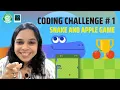 Snake and Apple game - Full tutorial in just 22 minutes Game Lab Java Script