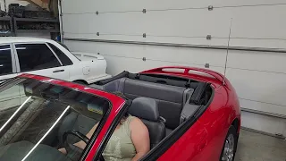 1997 Mitsubishi Eclipse Spyder Top Up and Down