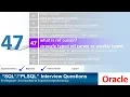 Oracle PL SQL interview question Explain REF Cursor Strongly Typed Ref Cursor and Weakly typed Ref C