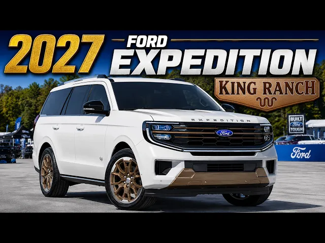 2027 Ford Expedition King Ranch First Look: Bold Style Meets Premium Western Luxury